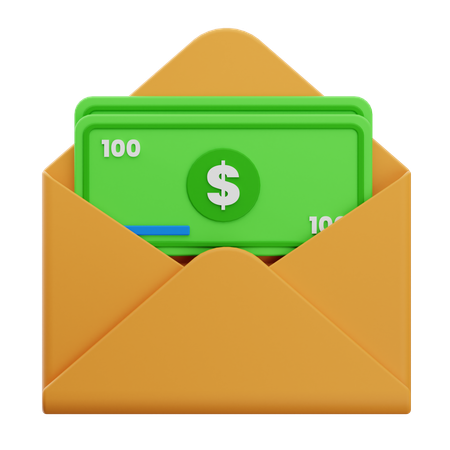 Payment Email  3D Icon