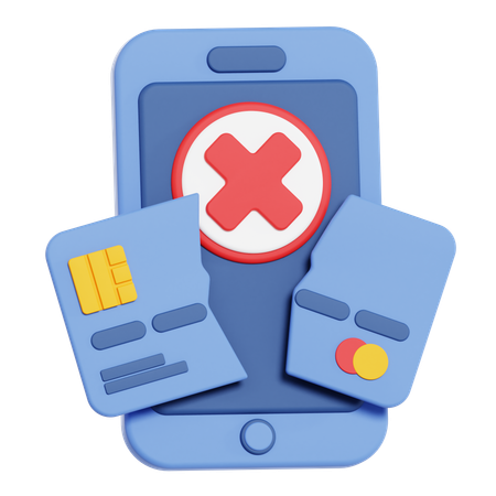 PAYMENT ERROR  3D Icon