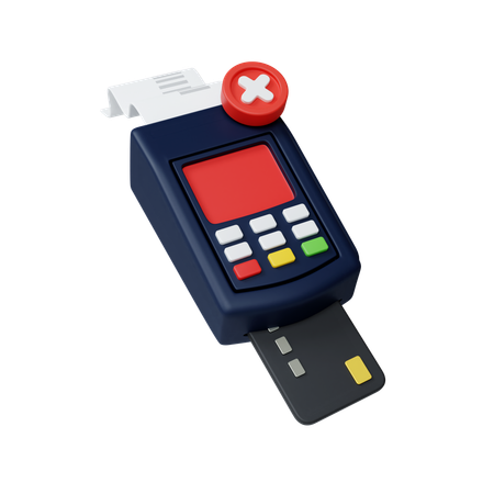 Payment Fail  3D Icon