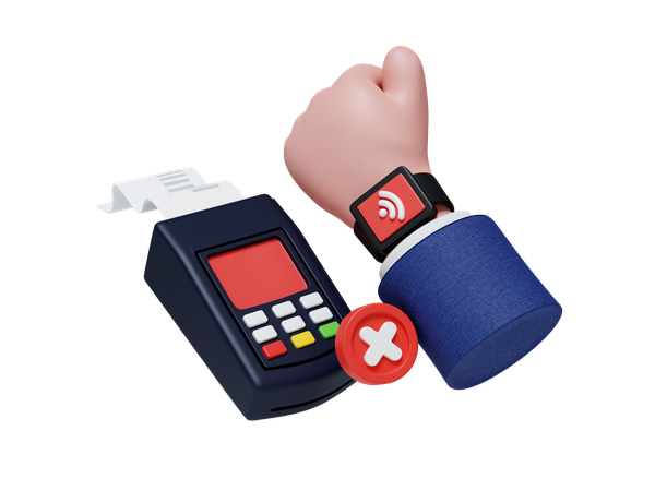 Payment Fail  3D Icon