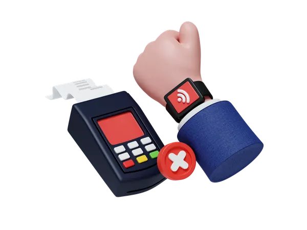 Payment Fail  3D Icon