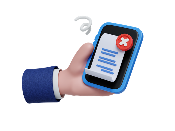Payment Fail  3D Icon