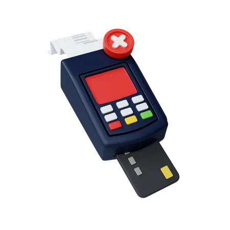 Payment Fail  3D Icon