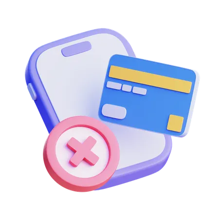 Payment Failed  3D Icon