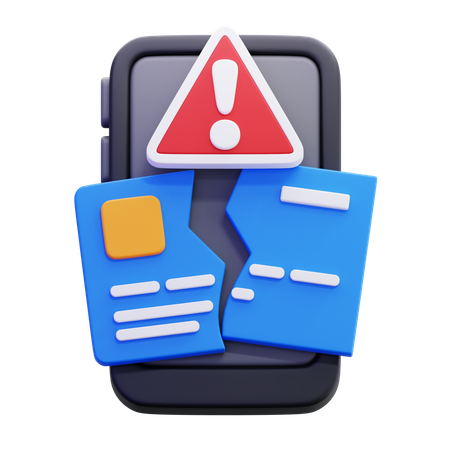 Payment Failed  3D Icon
