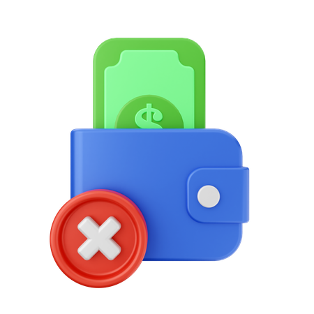 Payment Failed 3D Icon