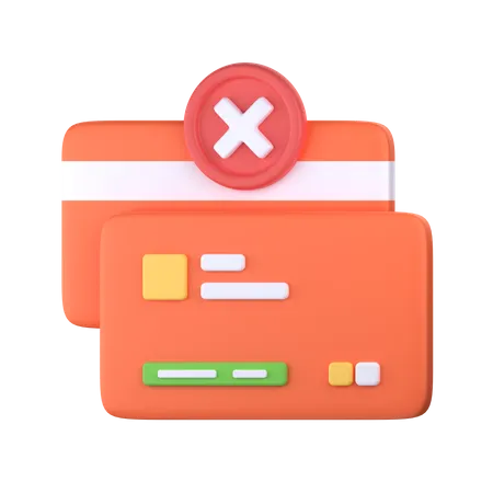 Payment Failed 3D Icon