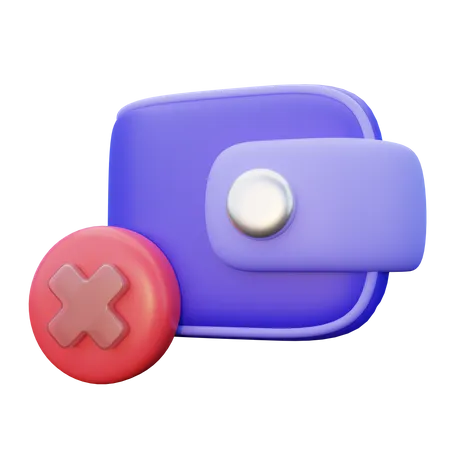 Payment Failed 3 D Icon 3D Icon