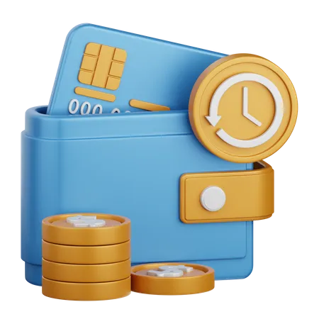 Payment History  3D Icon