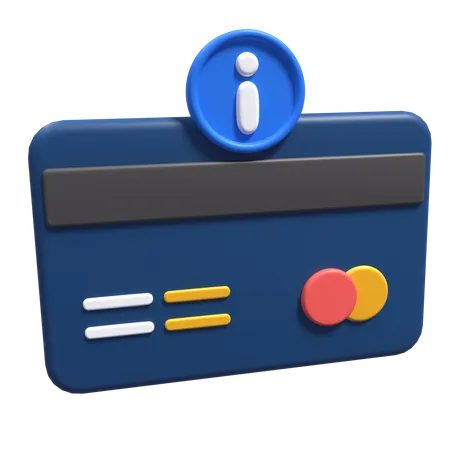 Payment Info 3D Icon