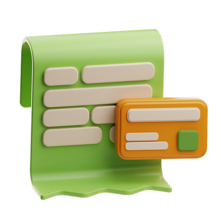 Payment Interface  3D Icon