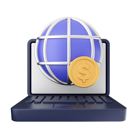 Payment Internet  3D Icon