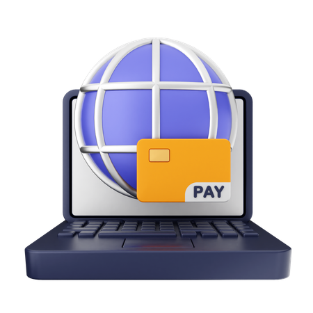 Payment Internet  3D Icon