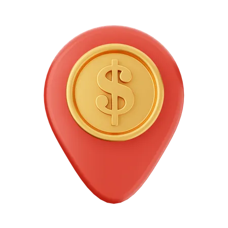 Payment Location  3D Icon