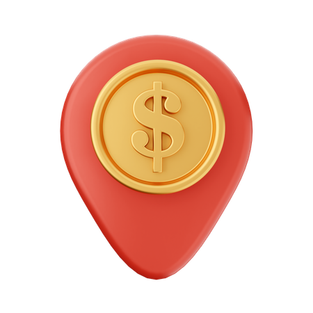 Payment Location  3D Icon