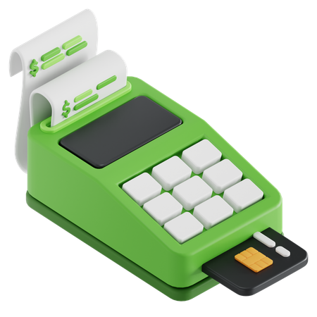 Payment machine  3D Icon