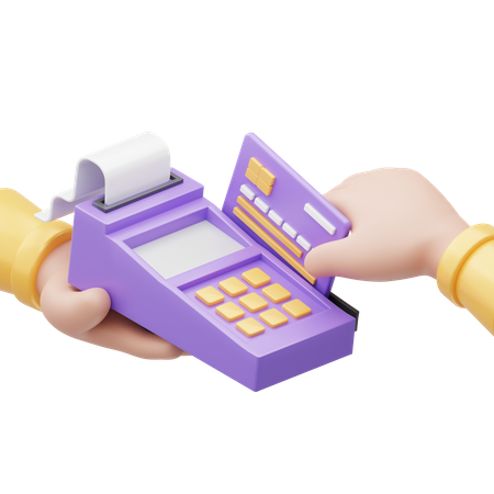 Payment Machine  3D Icon