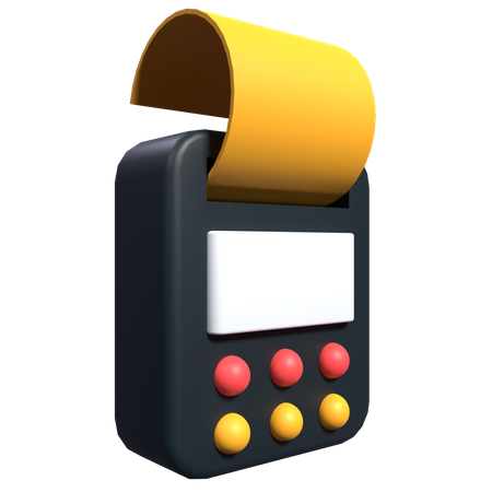 Payment Machine  3D Illustration