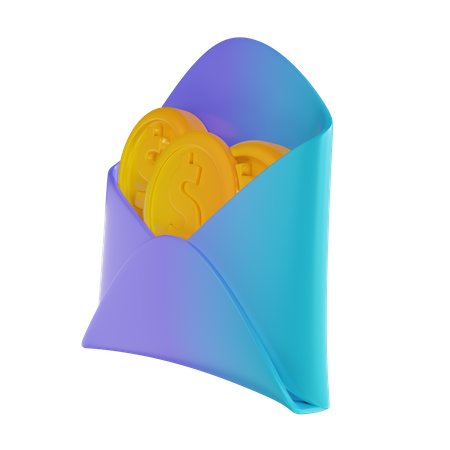 Payment Message  3D Illustration