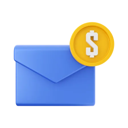 Payment Message  3D Illustration