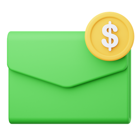 Payment Messsage  3D Icon