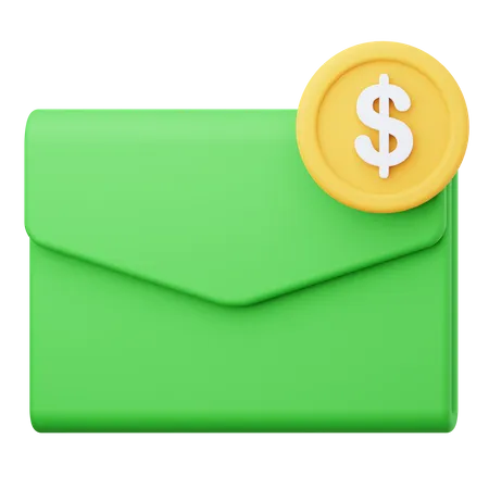 Payment Messsage  3D Icon