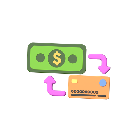 Payment method  3D Icon