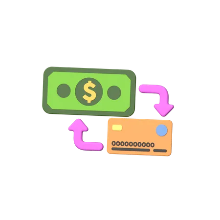 Payment method  3D Icon
