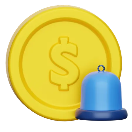 Payment notification  3D Icon