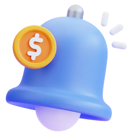 결제 알림  3D Icon
