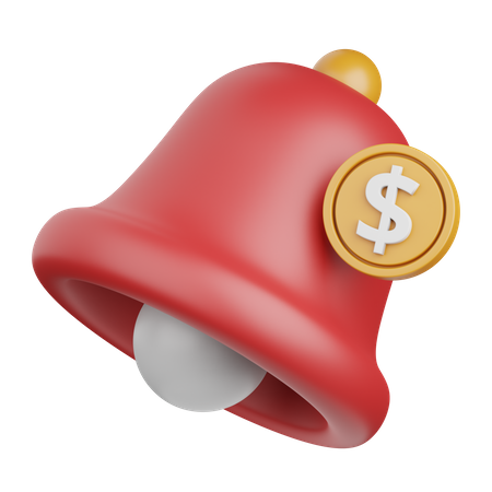 Payment notification  3D Icon