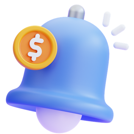 Payment Notification  3D Icon
