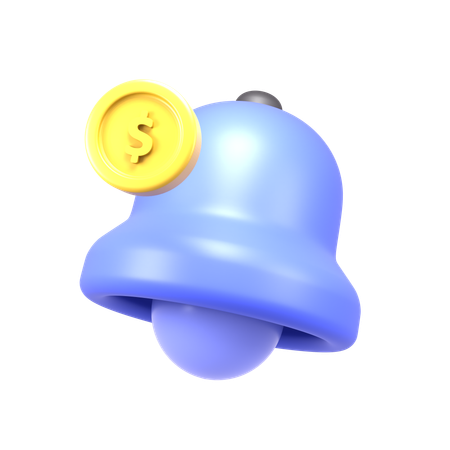 Payment notification  3D Icon