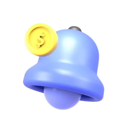 Payment notification  3D Icon