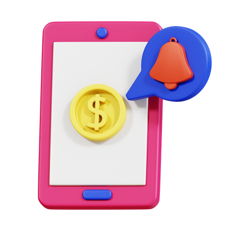 Payment Notification  3D Icon