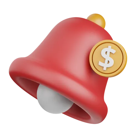 Payment notification  3D Icon
