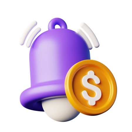 Payment Notification 3D Icon