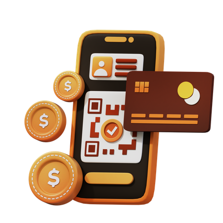 PAYMENT ONLINE  3D Icon