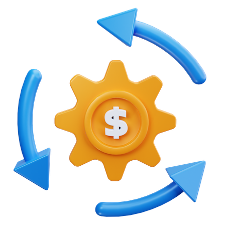 Payment Process  3D Icon