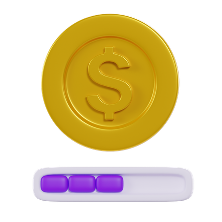 Payment Process  3D Icon