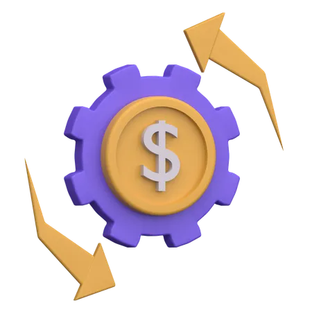 Payment Process  3D Icon