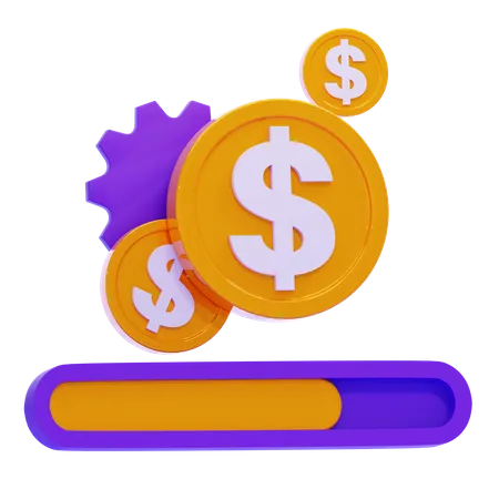 PAYMENT PROCESS  3D Icon