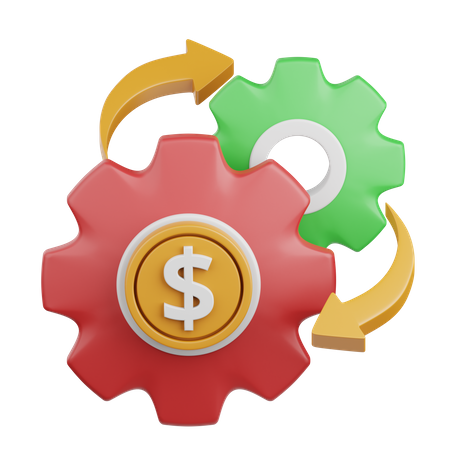 Payment process 3D Icon