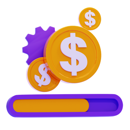 PAYMENT PROCESS  3D Icon