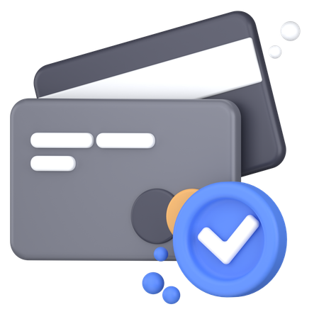Payment protection  3D Icon