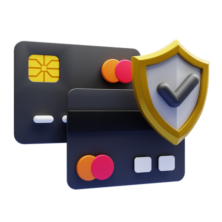 Payment Protection 3D Illustration