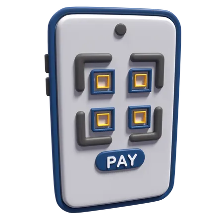 Payment Qr Code  3D Icon