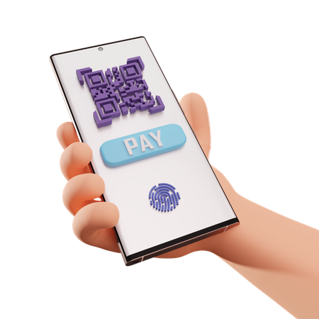 Payment Qr Code  3D Icon