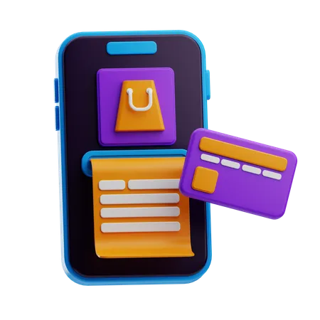 Payment Receipt  3D Icon