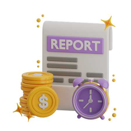 Payment Receipt  3D Icon